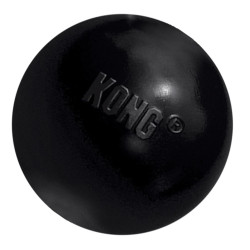 KONG Extreme Ball Durable Dog Toy, Medium/Large, Black