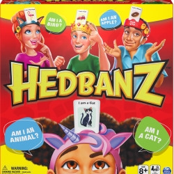 Hedbanz Picture Guessing Board Game New Edition, for Families and Kids Ages 8 and up